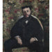 Reproduktion av målningen Porträtt av A. Cassabois - Gustave Caillebotte