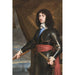 Reproduktion av målningen av porträtt av Karl II, kung av England av Philippe de Champaigne