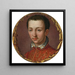 Porträtt av Francesco I de Médicis - Alessandro Allori — väggpresentation av konstverket