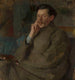 Portrait de Franciszek Mczyski 1874-1947, architecte - Olga Boznanska — vy av konstverket