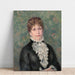 Reproduktion av målningen Portrait de Madame Fould - Pierre-Auguste Renoir