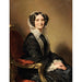 Reproduktion av målningen av Madame François-Marie Delessert - Franz Xaver Winterhalter