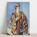 Reproduktion av målningen porträtt av Madame Mandel - Robert Delaunay