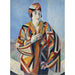 Reproduktion av målningen porträtt av Madame Mandel - Robert Delaunay
