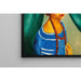 Reproduktion av målningen av porträtt av Marguerite Gros, syster till fru Renée Kisling - Moïse Kisling