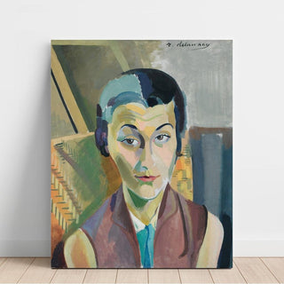 Portrait de Maria Lani - Robert Delaunay | Reproduction Tableau Décoration murale affiche copie