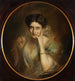 porträtt av Mary Victoria Lady Curzon de Kedleston, vicekunginna av Indien - Franz von Lenbach — vy av konstverket