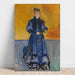 Reproduktion av målningen Porträtt av Mme Förster-Nietzsche - Edvard Munch