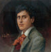 porträtt av Ren Alexandre 1885-1946, medlem av Comédie-Française i rollen som Tascheron från La Brebis perdue - Louis Douard Fournier — vy av konstverket