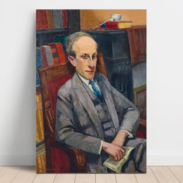 Reproduktion av målningen Portrait de Ronald Davis - Louis Marcoussis