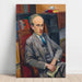 Reproduktion av målningen Portrait de Ronald Davis - Louis Marcoussis