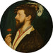 Simon George de Cornouailles - Hans Holbein den yngre — visat i en interiör