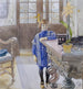 Portrait de Tage Thiel - Carl Larsson — vy av konstverket
