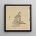 Portrait de Tao Yuanming - Chen Hongshou — inramlat konstverk på väggen