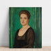 Reproduktion av målningen av kvinnoporträtt (Martha Butzer) - Franz von Stuck