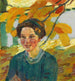 Porträtt av ung flicka - Leo Putz — vy av konstverket