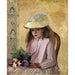 Reproduktion av målningen av konstnärens dotters porträtt - Camille Pissarro