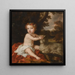 prinsessan Isabelle 1676-1680, dotter till kung Jacques II och Marie de Modène - Sir Peter Lely — inramlat konstverk på väggen