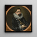 porträtt dubbel av Johann Christoph Oelhofen - Lorenz Strauch — väggpresentation av konstverket
