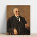 Reproduktion av målningen Portrait av textiltillverkaren Carl Lewin - Max Liebermann