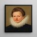 Portrait du nain de la cour Farnèse Giangiovetta - Johann Gersmueter — inramlat konstverk på väggen