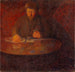 Portrait du peintre Wilhelm Wetlesen - Thorvald Erichsen — vy av konstverket
