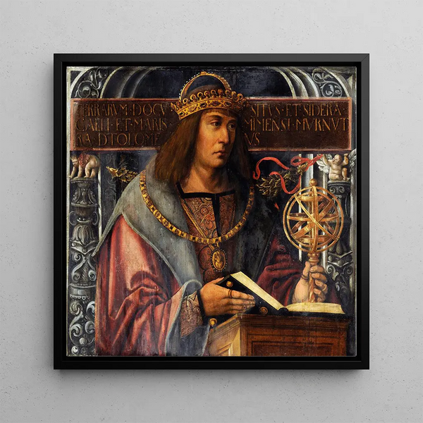 Portrait idéalisé de Ptolémée - Cercle d'Ambrosius Holbein