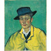 Reproduktion av målningen Portrait of Armand Roulin - Vincent van Gogh