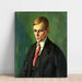 Reproduktion av målningen Portrait of a Man - Konrad Mägi