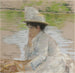 porträtt utan titel av fru Chase - William Merritt Chase — vy av konstverket