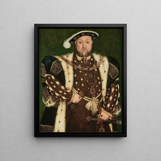 Porträtt av Henrik VIII, kung av England, av Hans Holbein den yngre
