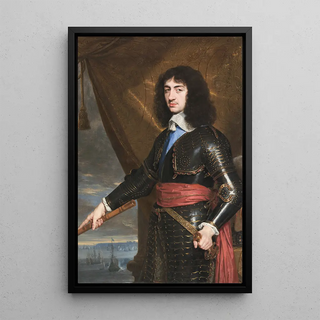 Porträtt av Charles II, kung av England, av Philippe de Champaigne