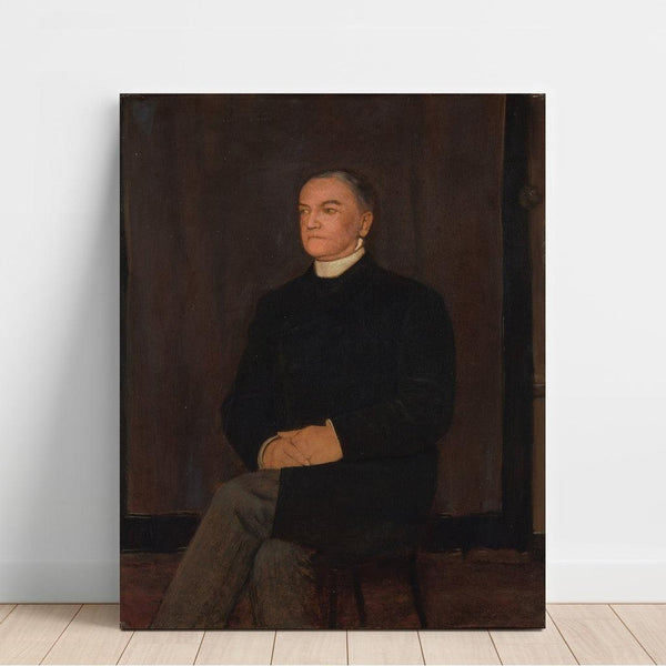 Reproduktion av målningen av porträtt av Augustinus Gerardus Hubertus van Rijckevorsel - Fernand Khnopff