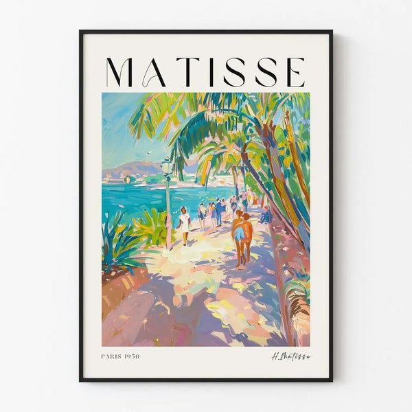 Poster "Promenad längs Rivieran" av Henri Matisse