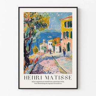 Poster "Väg i södra Frankrike" av Henri Matisse