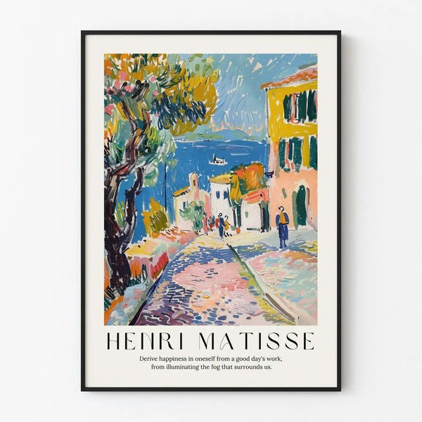 Poster "Väg i södra Frankrike" av Henri Matisse