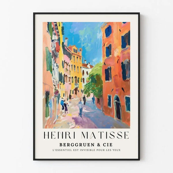 Poster "Det väsentliga är osynligt för ögonen" av Henri Matisse