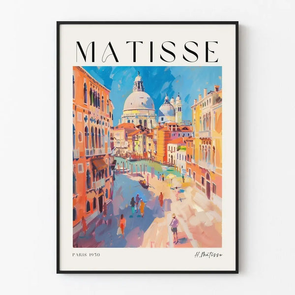 Poster "Venise en Couleurs" av Henri Matisse