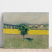 Reproduktion av målningen Prairie Au Pont d'Argenteuil - Gustave Caillebotte