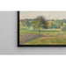 Reproduktion av målningen Prairie à Éragny - Camille Pissarro