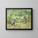 Reproduktion av målningen Premiers pas, après le millet - Vincent van Gogh