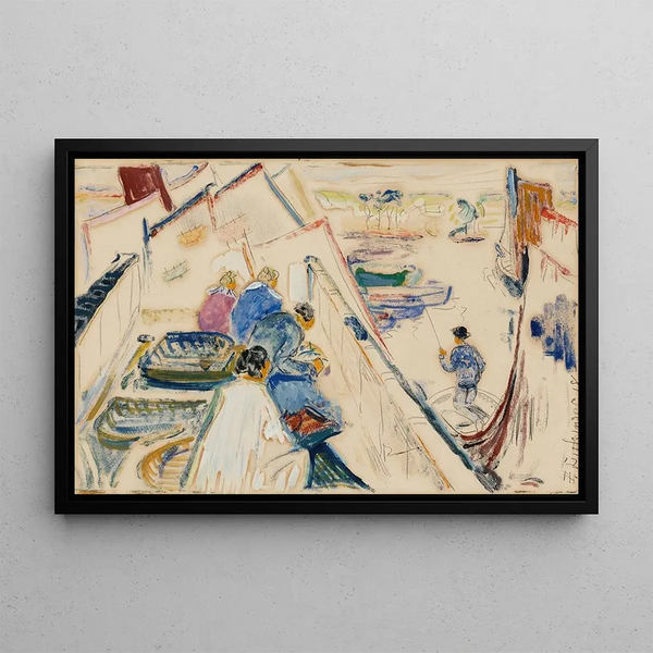 Preston Dickinson - Fishing Boats.webp