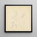Promenade - Paul Klee — inramlat konstverk på väggen