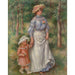 Reproduktion av målningen Promenad - Pierre-Auguste Renoir