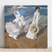 Reproduktion av målningen Promenad vid havskanten - Joaquín Sorolla