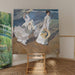Reproduktion av målningen Promenad vid havskanten - Joaquín Sorolla