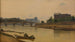 Le pont de la Concorde sett från Quai de la Conférence - Prosper Barbot — vy av konstverket