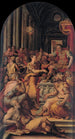 La dispute de Sainte Catherine - Prospero Fontana — vy av konstverket