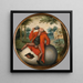 Proverbe flamand non identifié - Pieter Brueghel le Jeune — väggpresentation av konstverket