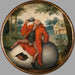 Proverbe flamand non identifié - Pieter Brueghel le Jeune — visat i en interiör
